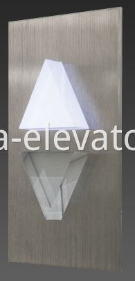 Elevator Directional Hall Lanterns With Long-lifetime LEDs 